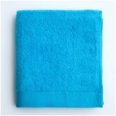 Полотенце банное, купальное для лица, рук AMARO HOME 34*74 синий