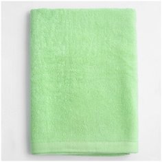 Полотенце банное, купальное для тела, лица, рук AMARO HOME 65*130 зеленый