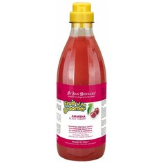 Шампунь Iv San Bernard Fruit of the Groomer Black Cherry для кошек и собак с короткой шерстью с протеинами шелка 1 л