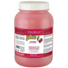Шампунь Iv San Bernard Fruit of the Groomer Black Cherry для кошек и собак с короткой шерстью с протеинами шелка 3.25 л
