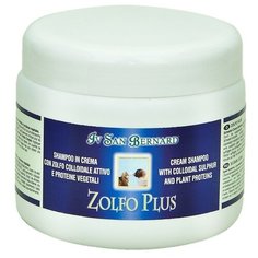 Крем -шампунь Iv San Bernard Mineral Zolfo Plus с коллоидной серой и растительными белками для кошек и собак 250 мл