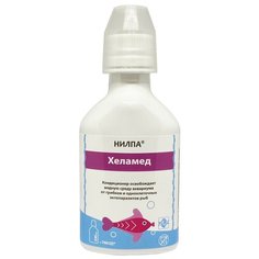 Кондиционер НИЛПА "Хеламед" освобождает водную среду аквариума от грибков и одноклеточных экзопаразитов, 230 мл Nilpa