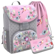 Ученический ранец ErichKrause® ErgoLine® 15L Colibri с наполнением 44640/1
