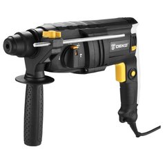 Перфоратор DEKO DKH850W в кейсе с набором из 5 буров SDS+, 850 Вт