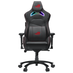 Компьютерное кресло ASUS ROG Chariot Gaming Chair игровое, обивка: искусственная кожа, цвет: черный