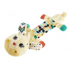 Погремушка Happy Snail Зайка Лаки (19HSF05RB) бежевый/разноцветный