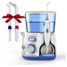 Ирригатор Waterpulse V-300 + 2 насадки, синий