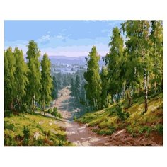 Картина по номерам Paintboy Original ,90004 Глубинка (Басов Сергей) 40х50см