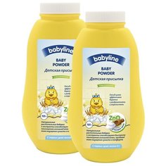 BABYLINE Детская присыпка с цинком 125 гр Х 2шт.