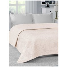 Покрывало DeНАСТИЯ Бабочки, двустороннее, 200х240 см, молочный