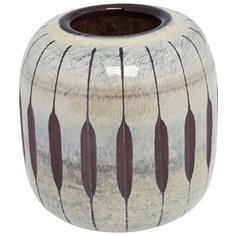 KARE Design Ваза Africano, коллекция "Африканец" 14*14*14, Стекло, Бежевый