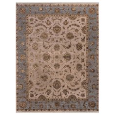 Ковер индийский Kover.ru PLATINUM AK1748-IVR-LGRN, шерсть 3,46 х 4,6 м