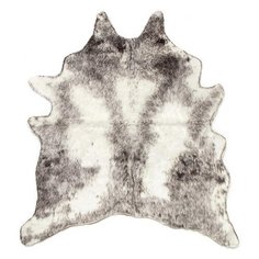 Коврик "Животные" Заяц LUCKY 94х100, серый/белый