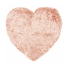 Коврик "Cердце" LUCKY 74х80, розовый