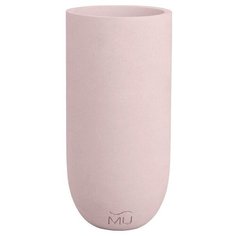 Декоративная ваза Berta MUSKO / Экобетон / Розовая
