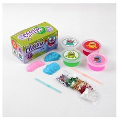 Набор для творчества "Слайм. Кондитер. Фисташковый торт" 3903185 Школа талантов