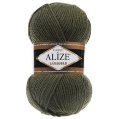 Пряжа Alize LanaGold (29 хаки) 5 шт.