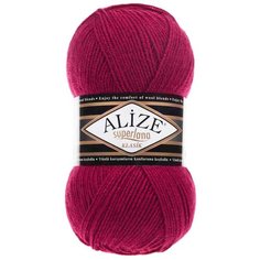 Пряжа Alize Superlana Classic (649 рубин) 5 шт.