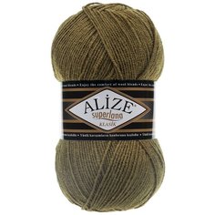 Пряжа Alize Superlana Classic (345 хаки) 5 шт.