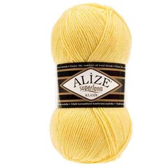 Пряжа Alize Superlana Classic (187 лимонный) 5 шт.