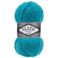 Пряжа Alize Superlana Maxi (287 св.бирюзовый) 5 шт.