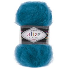 Пряжа Alize Mohair Classic (646 морск.волна) 5 шт.