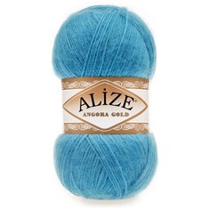 Пряжа Alize Angora Gold (245 - бирюзовый) 5 шт.