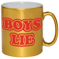 Золотая кружка Boys lie Drabs
