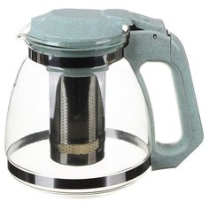 VETTA Чайник заварочный 1500мл, стекло,зеленый