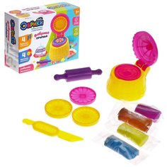 Набор для игры с пластилином "Фабрика печенья" 18 х12 х 6 см 5167130 ЭВРИКИ