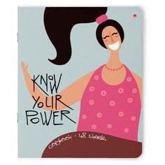 Тетради 48 листов "ДЕВУШКА-УЛЫБКА". Набор 5 шт. Цена за 5 штук. Альт