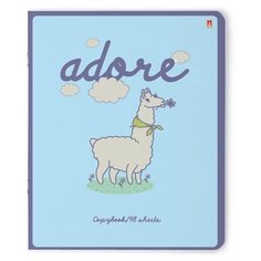 Тетради 48 листов серия "ДАВАЙ, ЛАМА, ДАВАЙ!" Набор 5 шт. Цена за 5 штук. Альт