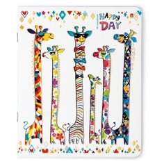 Тетради 48 листов "СЧАСТЛИВЫЙ ДЕНЬ". Набор 5 шт. Цена за 5 штук. Альт