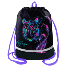 Berlingo Мешок для обуви Neon Tiger (MS09441) черный