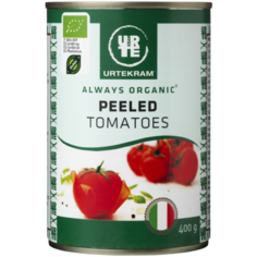 Очищенные помидоры консервированные Urtekram, 400 г