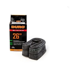 Велокамера DURO 26" (В КОРОБКЕ) 26х2.125 A/V