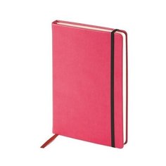 Ежедневник А5 "Megapolis Velvet" фуксия от Bruno Visconti