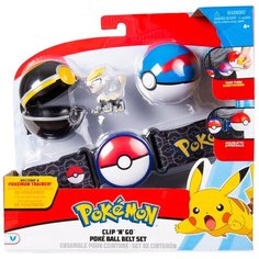 Игровой набор РОСМЭН Pokemon Пояс для Поке-тренов (черный) 36706