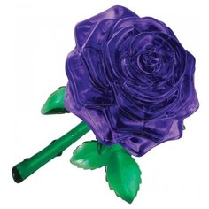 3D-пазл Crystal Puzzle Пурпурная роза (90413), 44 дет.