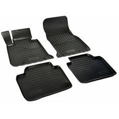 Комплект ковриков салона NorPlast NPA10-C07-100 4 шт. черный