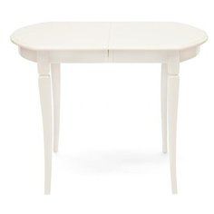 Стол кухонный TetChair Modena MD-T4EX, раскладной, ДхШ: 100 х 75 см, длина в разложенном виде: 129 см, ivory white