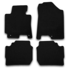 Комплект ковриков багажника KLEVER KVR01254801200k для Kia Cerato 4 шт. черный Клевер