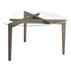 Столик журнальный Мебелик Рилле 443, d: 90 см, шимо