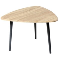 Столик журнальный Мебелик Квинс, ДхШ: 70 х 73 см, дуб сонома