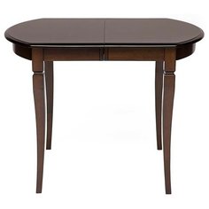 Стол кухонный TetChair Modena MD-T4EX, раскладной, ДхШ: 100 х 75 см, длина в разложенном виде: 129 см, tobacco