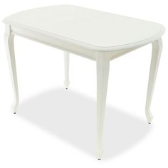 Стол кухонный AURORA (Димитровград) Прага, раскладной, ДхШ: 110 х 70 см, длина в разложенном виде: 140 см, белый