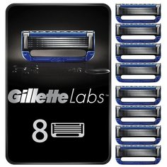 Сменные кассеты Gillette Labs, 8 шт.