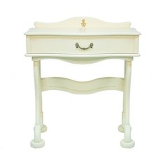 Столик туалетный Мебелик Джульетта, ДхШ: 77 х 42 см, дуб шампань