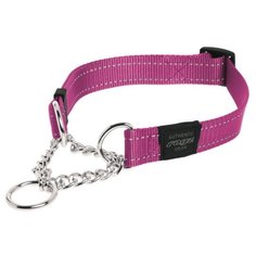 Ошейник-удавка Rogz Utility L (HC06) 34-56 см розовый