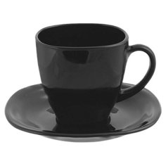 Чайный сервиз Luminarc Carine 220 мл, 6 персон, 12 предм., black
